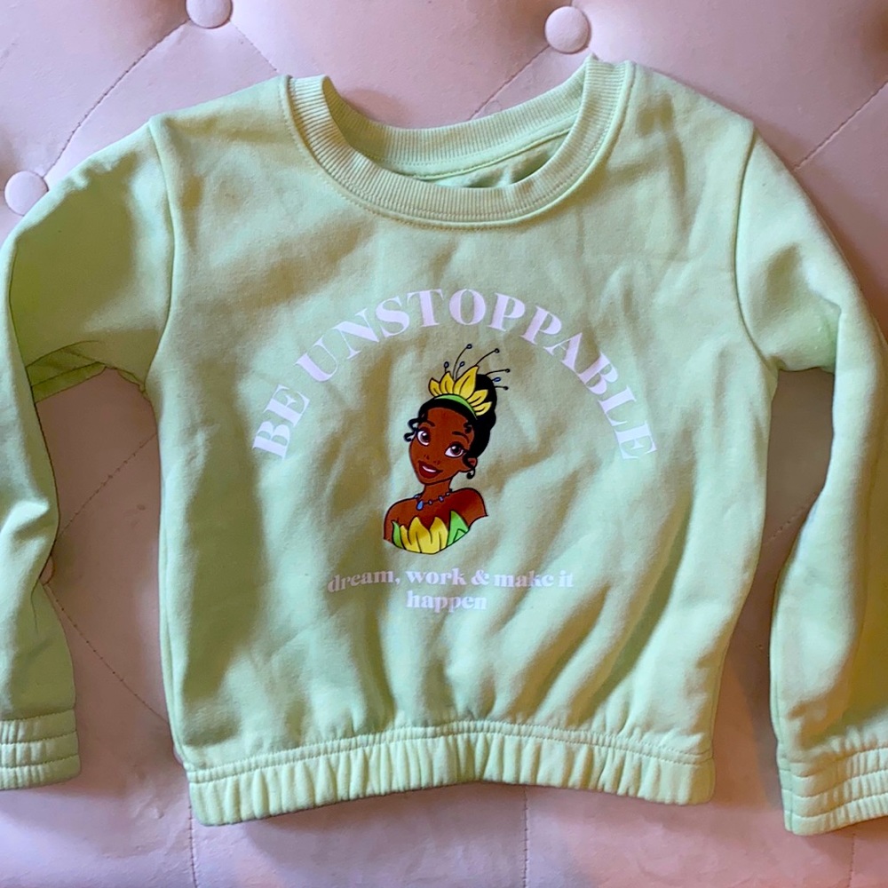 Disney Princess Crop Swetshirt